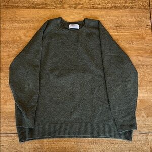 Women’s Olive Green Old Navy Cozy Oversized Sweater.  Size Large.  Like New